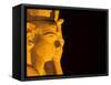 Colossus of Ramesses II at Temple of Luxor in Thebes-Franz-Marc Frei-Framed Stretched Canvas