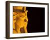 Colossus of Ramesses II at Temple of Luxor in Thebes-Franz-Marc Frei-Framed Premium Photographic Print