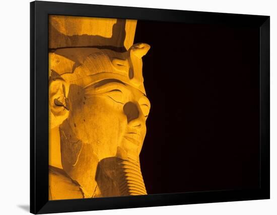 Colossus of Ramesses II at Temple of Luxor in Thebes-Franz-Marc Frei-Framed Photographic Print