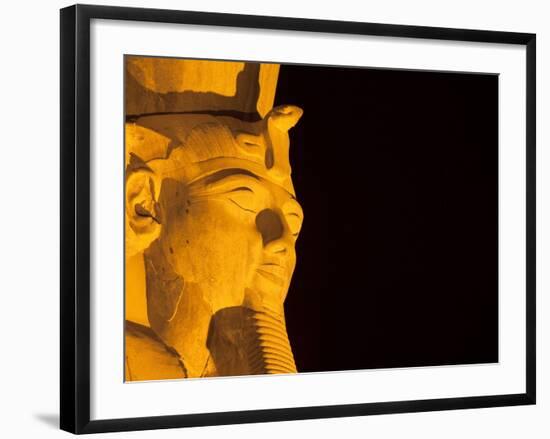 Colossus of Ramesses II at Temple of Luxor in Thebes-Franz-Marc Frei-Framed Photographic Print