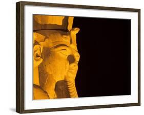 Colossus of Ramesses II at Temple of Luxor in Thebes-Franz-Marc Frei-Framed Photographic Print