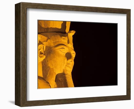 Colossus of Ramesses II at Temple of Luxor in Thebes-Franz-Marc Frei-Framed Photographic Print