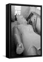 Colossus of Ramses II, 20th Century-Science Source-Framed Stretched Canvas