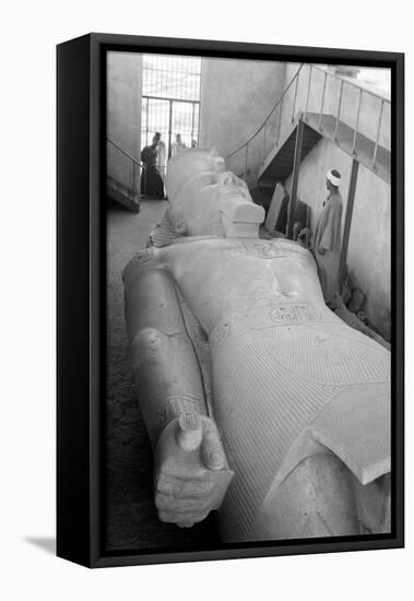 Colossus of Ramses II, 20th Century-Science Source-Framed Stretched Canvas