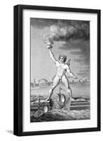 Colossus of Rhodes-null-Framed Giclee Print
