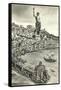 Colossus of Rhodes-Peter Jackson-Framed Stretched Canvas