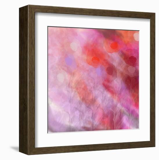 Colour and flower-Claire Westwood-Framed Art Print