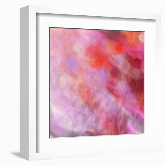 Colour and flower-Claire Westwood-Framed Art Print