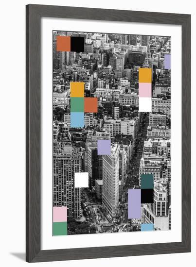 Colour Blocks-Eccentric Accents-Framed Giclee Print