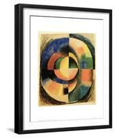 Colour Circle II (large)-Auguste Macke-Framed Giclee Print