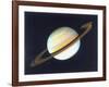 Colour-Enhanced View of Saturn, 1980-null-Framed Giclee Print