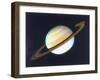 Colour-Enhanced View of Saturn, 1980-null-Framed Giclee Print