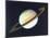 Colour-Enhanced View of Saturn, 1980-null-Mounted Giclee Print