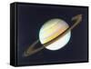 Colour-Enhanced View of Saturn, 1980-null-Framed Stretched Canvas