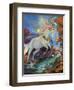 Colour-Fall Unicorn-Sue Clyne-Framed Giclee Print