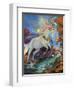 Colour-Fall Unicorn-Sue Clyne-Framed Giclee Print