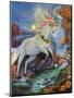 Colour-Fall Unicorn-Sue Clyne-Mounted Giclee Print