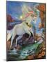 Colour-Fall Unicorn-Sue Clyne-Mounted Giclee Print