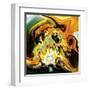 Colour Game 3-Rabi Khan-Framed Art Print