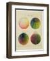 Colour Globes for Copper, Aquatint and Watercolour-Philipp Otto Runge-Framed Giclee Print