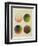 Colour Globes for Copper, Aquatint and Watercolour-Philipp Otto Runge-Framed Giclee Print