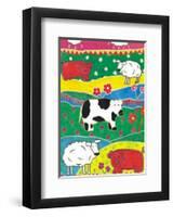 Colour Graze-Lisa V^ Keaney-Framed Art Print