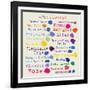 Colour List-Jenny Frean-Framed Giclee Print