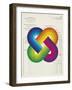 Colour Locked-Eccentric Accents-Framed Giclee Print