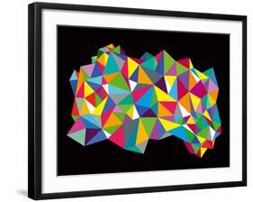 Colour Maze-Alistair Forbes-Framed Giclee Print