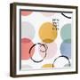 Colour Motion II-Isabelle Z-Framed Art Print