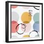 Colour Motion II-Isabelle Z-Framed Art Print