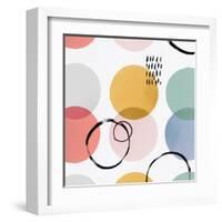 Colour Motion II-Isabelle Z-Framed Art Print