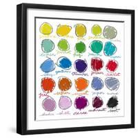 Colour Palette-Jenny Frean-Framed Giclee Print