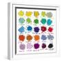 Colour Palette-Jenny Frean-Framed Giclee Print