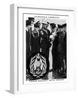 Colour Sergeant, Royal Marines, 1937-WA & AC Churchman-Framed Giclee Print