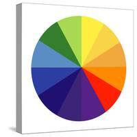 Colour Wheel-Science Photo Library-Stretched Canvas