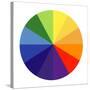 Colour Wheel-Science Photo Library-Stretched Canvas