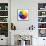 Colour Wheel-Science Photo Library-Framed Stretched Canvas displayed on a wall