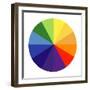 Colour Wheel-Science Photo Library-Framed Premium Photographic Print