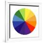 Colour Wheel-Science Photo Library-Framed Photographic Print