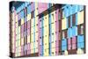 Coloured Apartment Houses, Siberian City Anadyr, Chukotka Province, Russian Far East, Eurasia-Gabrielle and Michel Therin-Weise-Stretched Canvas