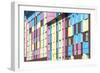 Coloured Apartment Houses, Siberian City Anadyr, Chukotka Province, Russian Far East, Eurasia-Gabrielle and Michel Therin-Weise-Framed Photographic Print