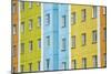 Coloured Apartment Houses, Siberian City Anadyr, Chukotka Province, Russian Far East, Eurasia-Gabrielle and Michel Therin-Weise-Mounted Photographic Print