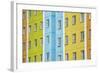 Coloured Apartment Houses, Siberian City Anadyr, Chukotka Province, Russian Far East, Eurasia-Gabrielle and Michel Therin-Weise-Framed Photographic Print