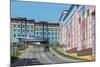 Coloured Apartment Houses-Gabrielle and Michael Therin-Weise-Mounted Photographic Print