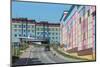 Coloured Apartment Houses-Gabrielle and Michael Therin-Weise-Mounted Photographic Print
