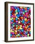 Coloured Chocolate Beans-null-Framed Photographic Print