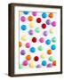 Coloured Chocolate Beans-null-Framed Photographic Print