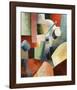 Coloured Composition of Forms-Auguste Macke-Framed Giclee Print