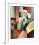 Coloured Composition of Forms-Auguste Macke-Framed Giclee Print